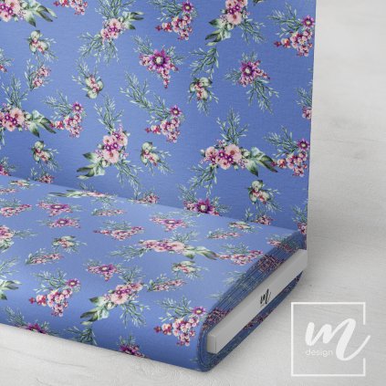 770001 9 letní romance by Michelles Design na modré látka 3