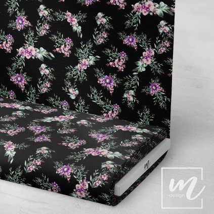 770001 10 letní romance by Michelles Design na černé látka 3