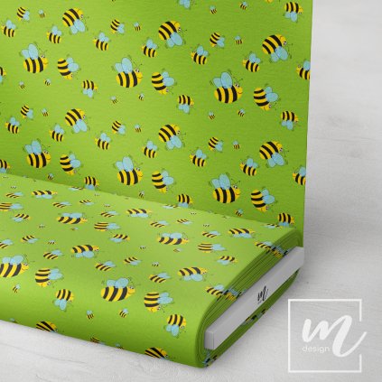 770008 5 čmeláci by Jana zelena látka 3