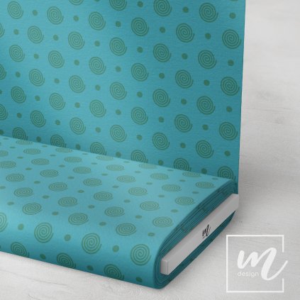 770018 1 Swirl by Terez blue látka 3