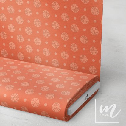 770018 2 Swirl by Terez orange látka 3