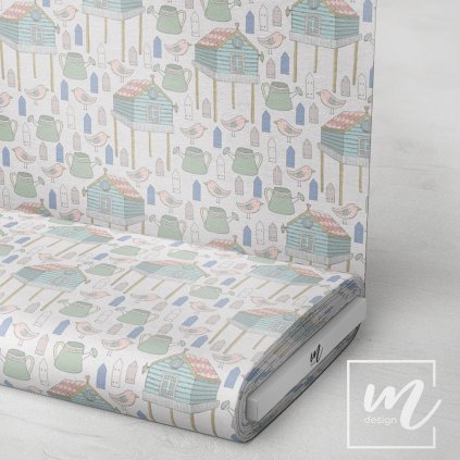 727011 ptáčci a domeček látka 3