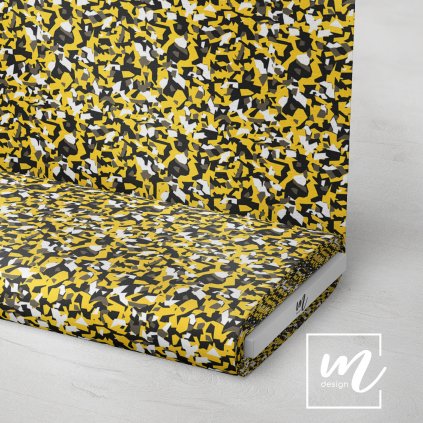 731217 maskáč camouflage polygon žluto hnědý látka 3