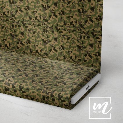 731208 maskáč camouflage polygon zeleno hnědý látka 3