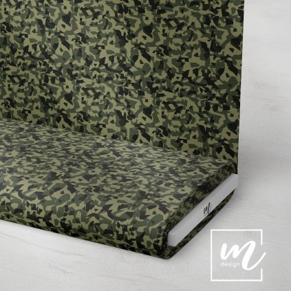 731198 maskáč camouflage polygon zeleno černý látka 3