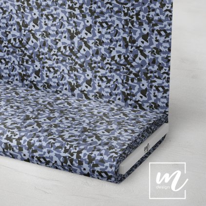 731186 maskáč camouflage polygon fialkovo hnědý látka 3