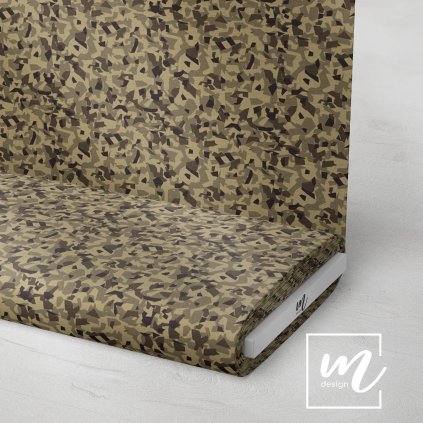 731183 maskáč camouflage polygon hnědý látka 3