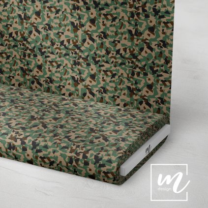 731178 maskáč camouflage polygon zeleno hnědý látka 3
