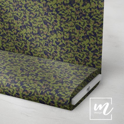 731167 maskáč camouflage polygon zeleno modrý látka 3