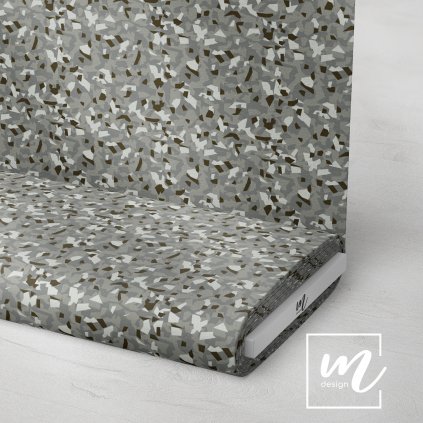 731165 maskáč camouflage polygon šedo hnědý látka 3