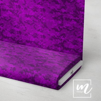 731160 maskáč camouflage pixel fialový látka 3