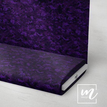 731155 maskáč camouflage pixel fialový látka 3