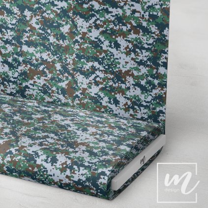 731131 maskáč camouflage pixel zeleno hnědý látka 3