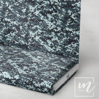 731128 maskáč camouflage pixel šedý látka 3