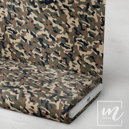 731086 maskáč camouflage šedo hnědý látka 3