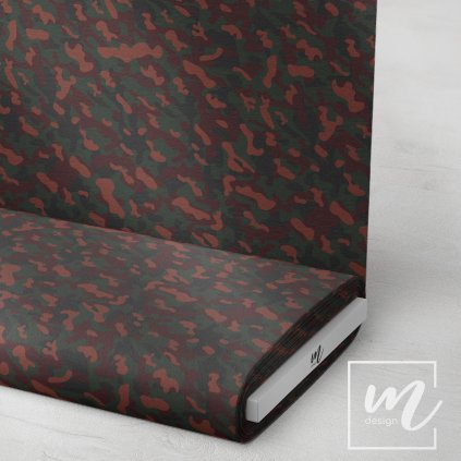 731075 maskáč camouflage tmavě šedo cihlový látka 3