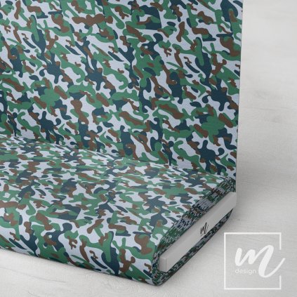 731070 maskáč camouflage zeleno hnědý látka 3
