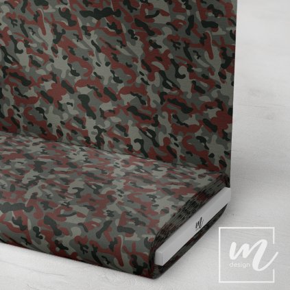 731066 maskáč camouflage šedo cihlový látka 3