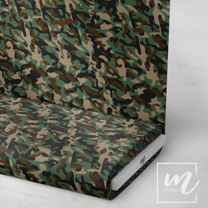 731038 maskáč camouflage zeleno hnědý látka 3