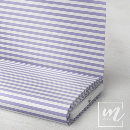 746305 pruhy 1cm fialkovo bílé látka 3