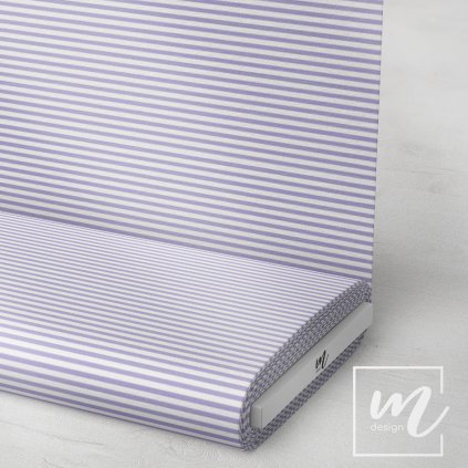 746705 pruhy 5mm fialkovo bílé látka 3