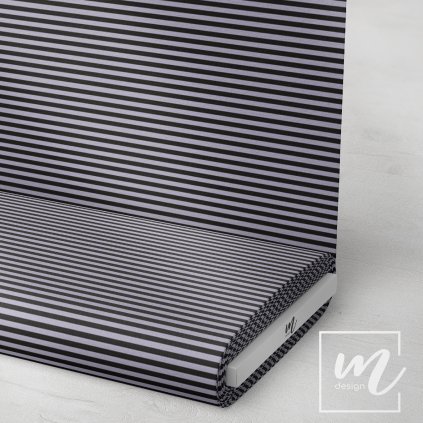 746710 pruhy 5mm fialkovo černé látka 3