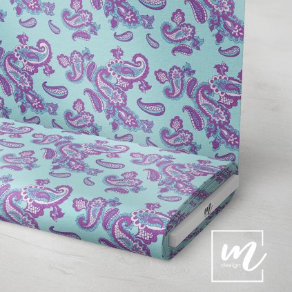 719008 kašmírový vzor látka 3