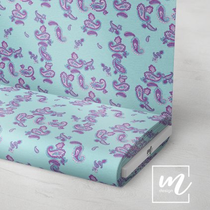 719009 kašmírový vzor látka 3