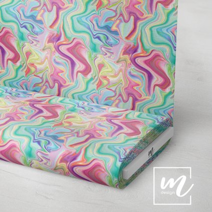 710063 duhový mramor látka 3