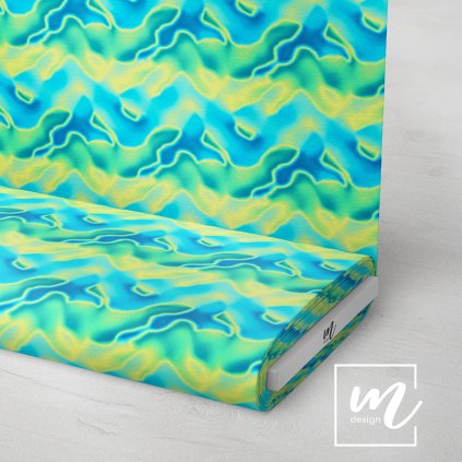 710069 holografický vzor látka 3