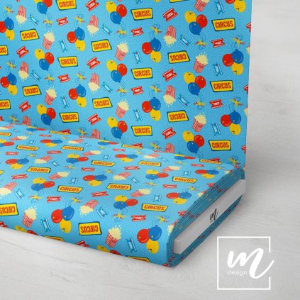 cirkus na modré 704002 (vyberte materiál (technické tkaniny) VLAJKOVINA)