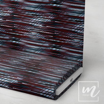 abstrakt červeno šedý 701083