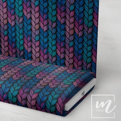 701103 abstrakt duhový copánky