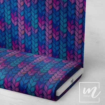 701104 abstrakt duhový copánky