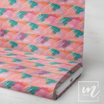 701126 abstrakt duhový lesní zvířátka