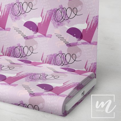 abstrakt fialový 701129