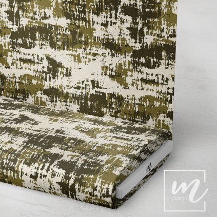 abstrakt hnědo bílý 701101