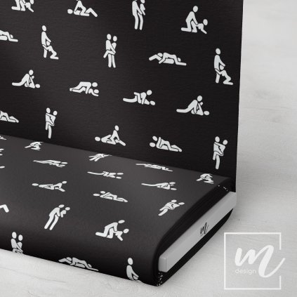 701034 kamasutra bílá na černé