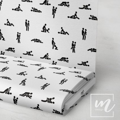 701032 kamasutra černá na bílé