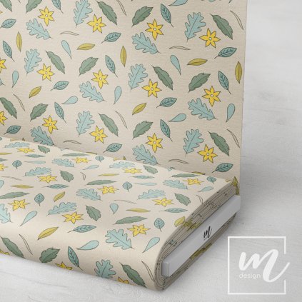 740008 listí na šedé