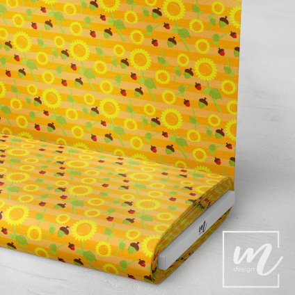 740027 žaludy a slunečnice