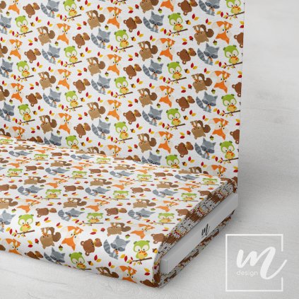 740041 podzimní zvířátka