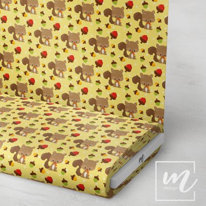 veverka a žaludy 740042