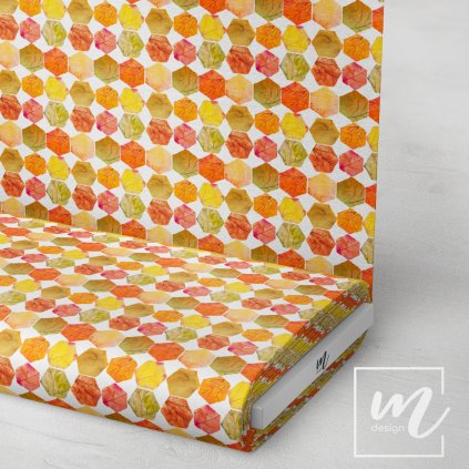 740113 podzimní akvarelové listy