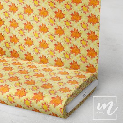 740115 podzimní akvarelové listy