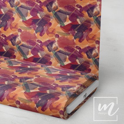 740122 podzimní draci abstract