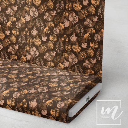 740134 podzimní listy hnědé