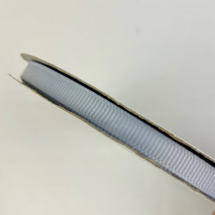 rypsová stuha 9mm šedá