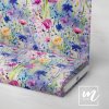 702077 Akvarelová louka v rozkvětu látka 3 mock up