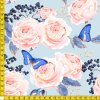 726055 růže a modří motýlci 1 metr
